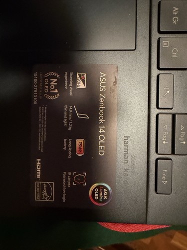 Asus zenbook oled - asus, 14