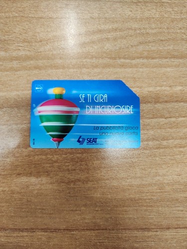 Scheda telefonica rara ti - telefonica,