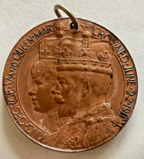 MEDAGLIA RE GIORGIO V E REGINA