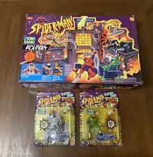 Spider-Man the animated series daily bugle playset 100% Completo + 2 Personaggi