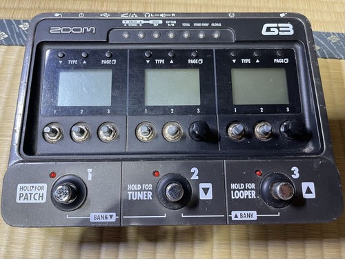 Zoom effetto chitarra - zoom, g3