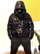 Giacca vernice lucida Zara