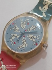 SWATCH SPECIAL TOUCH 2004 BUNNYSUTRA STGK101 PERFETTO FUNZIONANTE RARO
