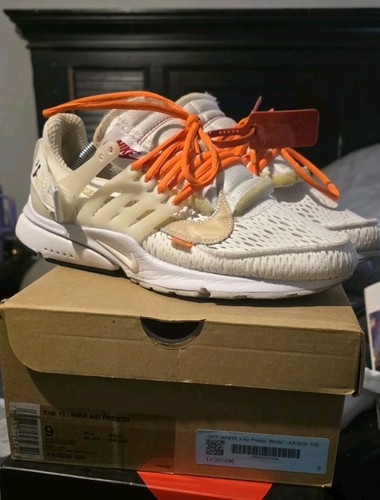 Nike off white presto - white,