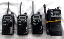 ICOM 4 Pezzi : IC-M10E / IC-4008MK2 come foto . Da Testare - Per Ricambi