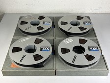 4x Ampex 456 1" bobine /