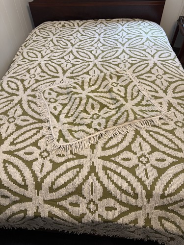 Copriletto vintage avocado - vintage,