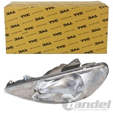 TYC FARI ANTERIORI H4 DESTRO Compatibile Con PEUGEOT 206 CC SW 1.1 - 2.0 16V HDI