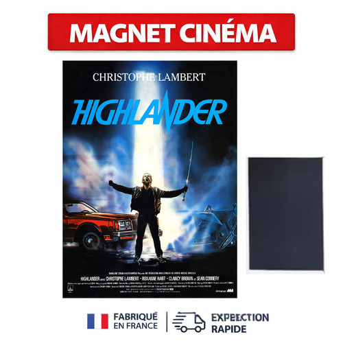 Magnet frigo film - magnet, highlander