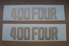 Coperchio laterale Honda CB 400 Four - decoro CB400F scritte laterali emblemi