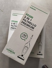 Folletto - N.3 FP200 originale Filtrello premium - 18 sacchetti + 18 dovina