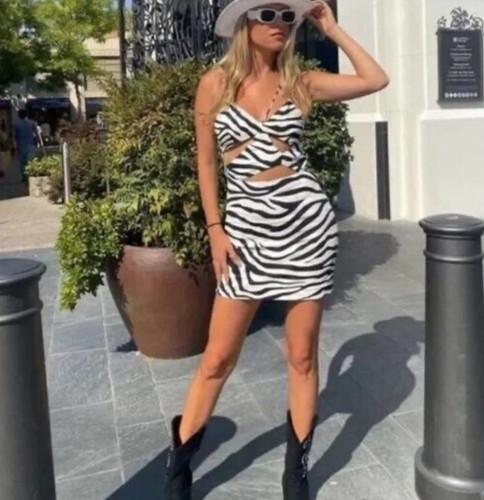 Mini abito zara - mini, stampa