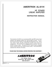 Ameritron AL-811H Manuale