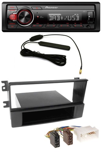 Pioneer mp3 dab 1din aux - pioneer,