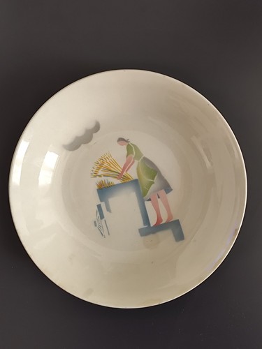 Piatto laveno ceramica guido - laveno,