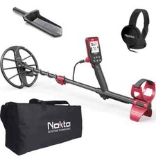 Nokta FINDX Metal Detector con Custodia, Pala e Cuffie Sonde Caccia al Tesoro
