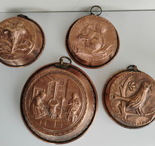 SET DI 4 STAMPI  in rame