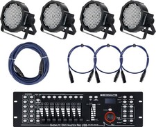 4x Faretto PAR LED Faro
