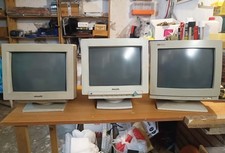 Lotto 3 Monitor CRT 14 SVGA