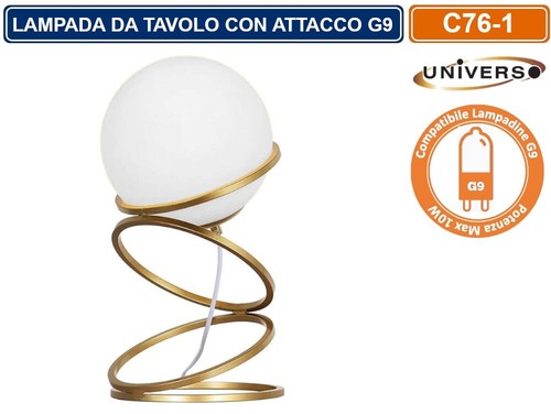 Lampada tavolo minimalista - lampada,