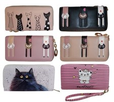 Portafoglio da donna Gatti Porta tessere documenti monete banconote