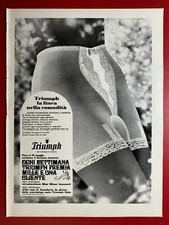 (LC100) TRIUMPH MUTANDINA INTIMO SEXY 32x24 cm Pubblicità Advertising Clipping