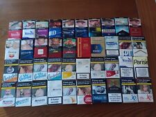 LOTTO F/2024   40 PACCHETTI SIGARETTE DIVERSI VUOTI INTROVABILI VARI TIPI OTTIMI