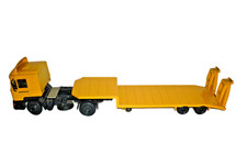 Conrad modello in metallo camion 6125 MAN F 90 trattore Goldhofer pianale ribassato 1:50 IMBALLO ORIGINALE