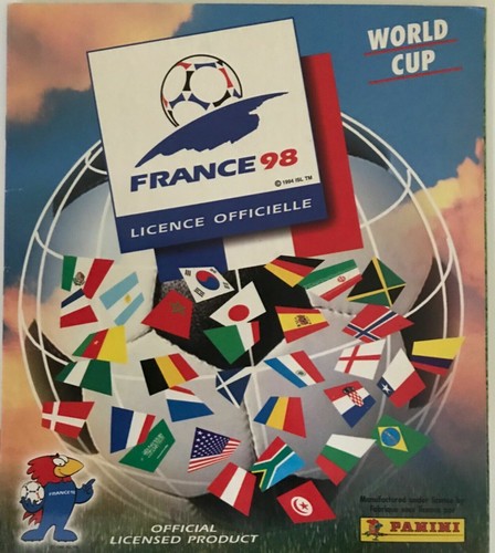 Figurine panini france - france, 98