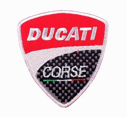 Ducati corse embroidered patch - corse,