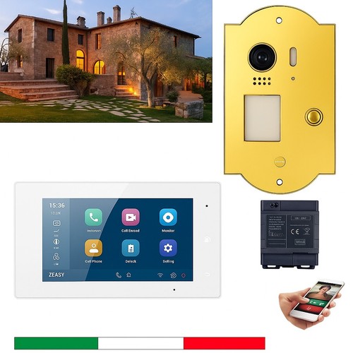 Kit videocitofono antichizzato