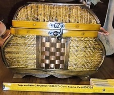 Bauletto Vimini E Bambu Vintage