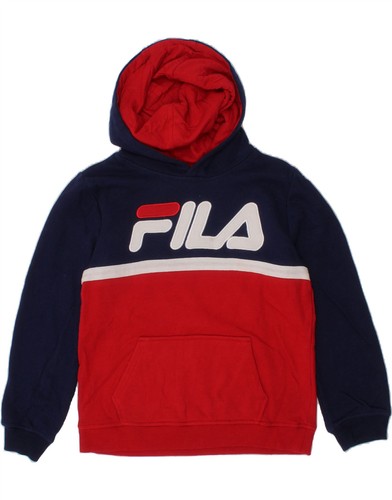 Felpa con cappuccio fila - felpa,
