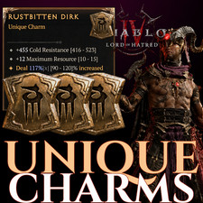 💥Diablo 4💥UNICO CHARMS