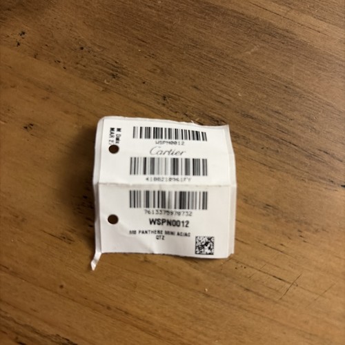 Cartier panthère tag adesivo - cartier,