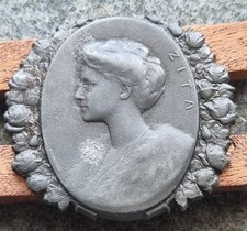 DISTINTIVO ZINCO KAPPENABZEICHEN "ZITA" BORBONE PARMA KAISER FRANZ JOSEPH WWI°