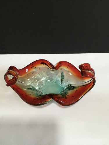 Seguso murano bubble glass - a.,
