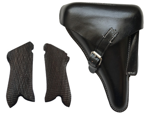 Fondina pelle pistola luger - in,