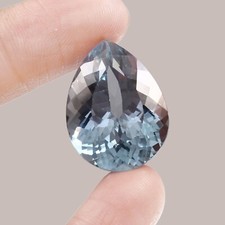 Condizione AAA Naturale Perfetto Azzurro Cielo Acquamarina Pera Sfuso Cut Gemma