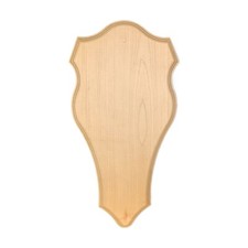 Scudo di legno per trofeo