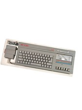 Sinclair Computer ZX Spectrum +2 128K vintage, grigio, con scatola originale.