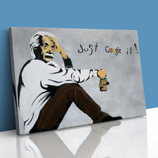 Quadro Einstein Just Google It