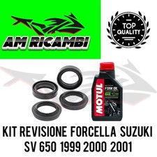 KIT REVISIONE FORCELLA PARAOLI PARAPOLVERE OLIO Suzuki SV 650 1999 2000 2001