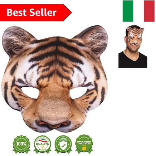 Mezza maschera tigre - mezza,