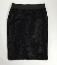 Carla ferroni size M gonna donna minigonna skirt studs woman usato nero