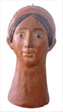 Maschera testa etrusca - maschera, tutto