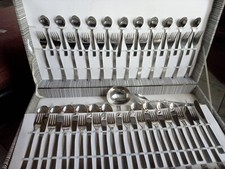 Servizio Posate Acciaio Inox 10/10 Anni 50/60 per 12 persone Morinox