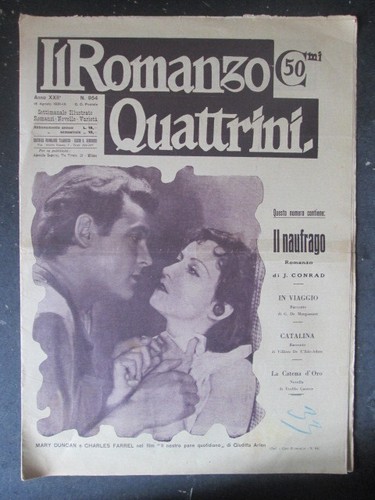 Romanzo quattrini 954 - quattrini, 1931