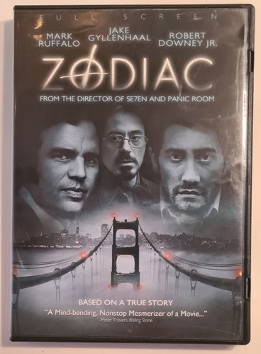 Zodiac dvd full screen version - full,