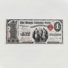 Banconota 1 Dollaro 1865 New